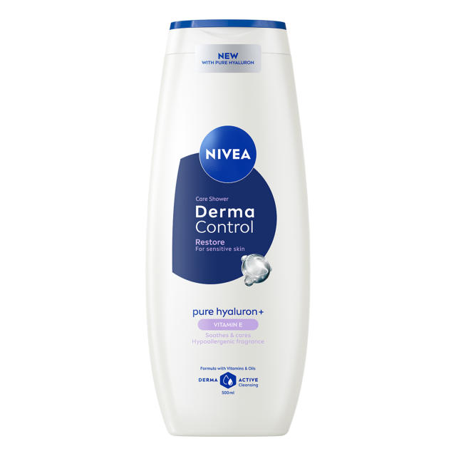 Gel Dus Nivea Derma Control Restore 500 ml
