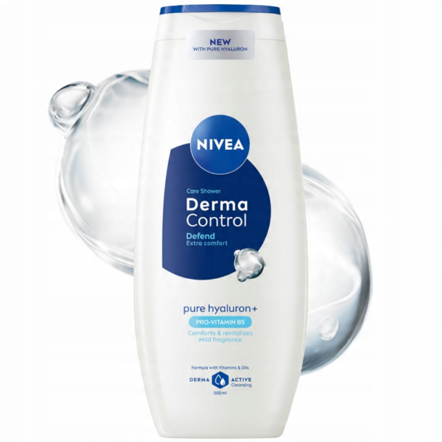 Gel Dus Nivea Derma Control Defend 500 ml