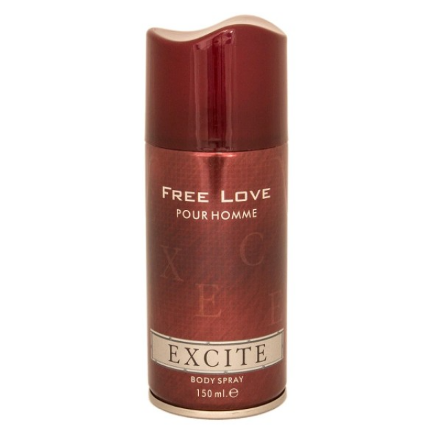Deodorant Free Love Homme Excite 150 ml