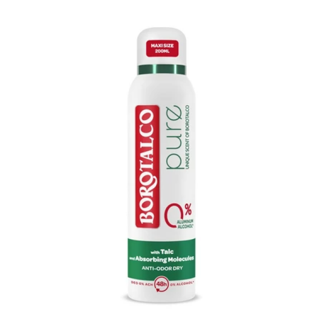Deodorant spray Borotalco Pure Original 200 ml