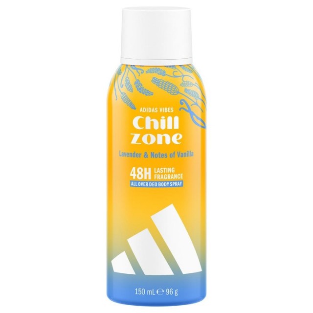 Deodorant Spray De Corp Adidas Vibes Chill Zone 150 ml