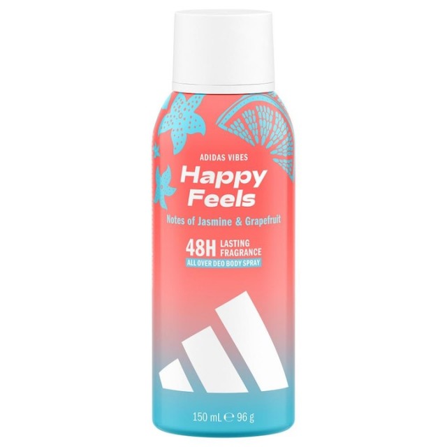 Deodorant Spray De Corp Adidas Vibes Happy Feels 150 ml