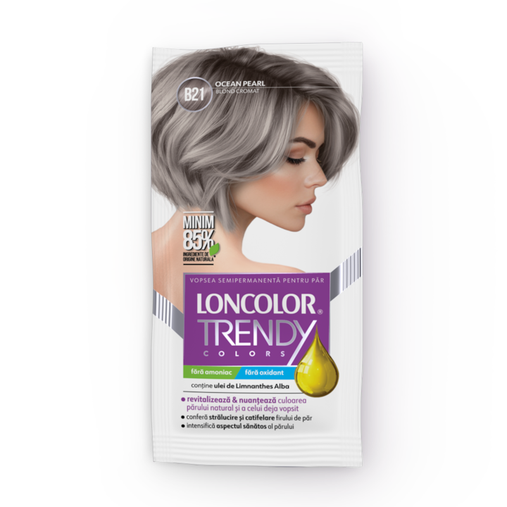 Vopsea de par semi-permanenta fara amoniac Loncolor Trendy B21