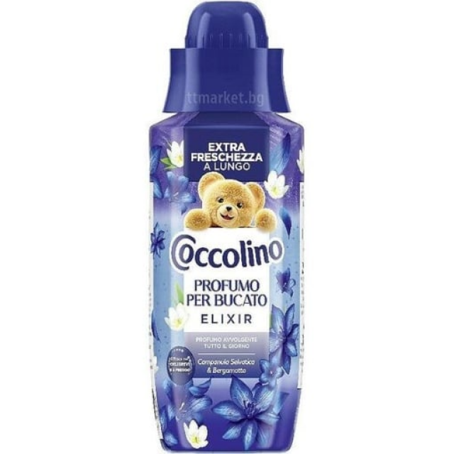 Parfum de rufe cu microperle Coccolino Profumo Elixir Campanula Selvatica & Bergamotto 342 ml