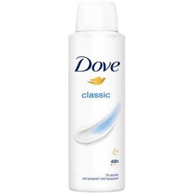 Deodorant Antiperspirant Spray Dove Classic 150 ml