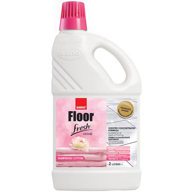 Detergent pentru pardoseli Sano Floor Fresh Home Pampering Cotton, 2L