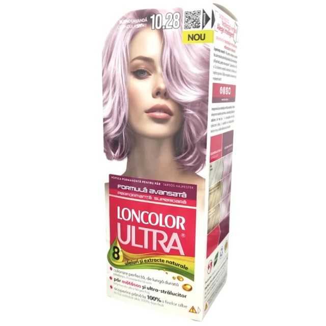 Vopsea de Par Loncolor Ultra 10/28 Blond Lavanda, 50 ml