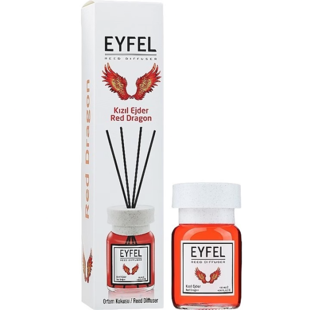 Odorizant de camera cu betisoare Eyfel Aroma Red Dragon 120 ml
